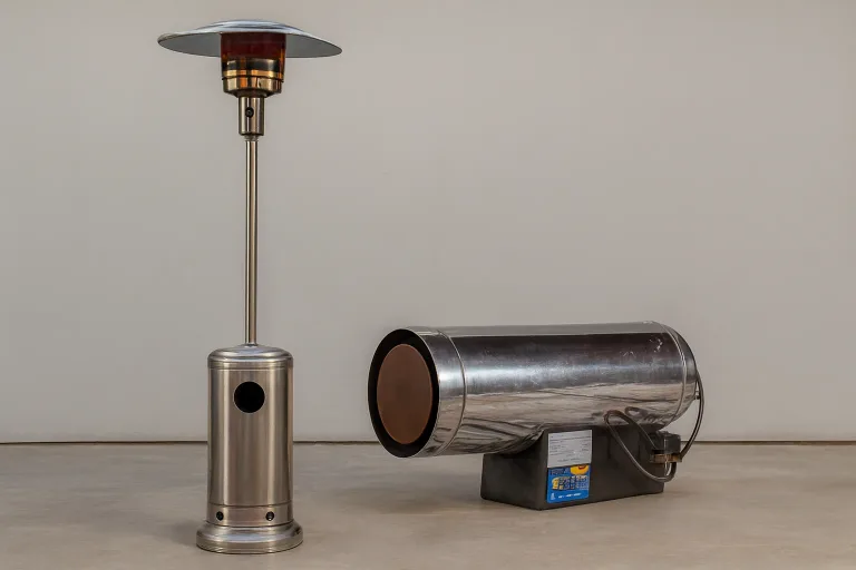 بخاری جت فن و بخاری قارچی.مقایسه و اجاره